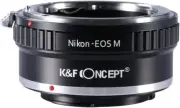 K&F Concept Manual Lens Adapter for Nikon AI F Lens to EOS M Mirorless Cameras