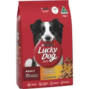 Lucky Dog Adult Chicken, Vegetable & Pasta Dry Dog Food 3kg