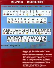 Uppercase and Lowercase Alpha-Border Bundle