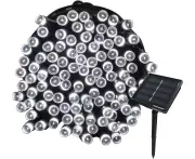 22M Solar Fairy Lights 200 Led 8 String Lights Ideal For Party,Wedding