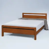 在飛比找momo購物網優惠-【MUNA 家居】1815型維拉6尺實木雙人床(床架 雙人加