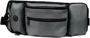 Happyyami Dog Walking Bag Training Bag Handler Dogs Outdoor Dog Training Bag Pouch Small Waist Holder Dog Bag Large Dog Walk Bag Dog Train Bag Carrier Pet Puppy Training Bag Polyester Black