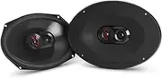 Stage3 9637 3-Way Car Speaker Set by Harman Kardon - 375 Watt Car Boxes - Oval JBL Box Large 6 x 9 Inches (152 mm x 230 mm)