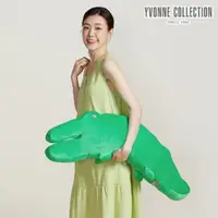 在飛比找momo購物網優惠-【YVONNE 以旺傢飾】網路限定｜鱷魚造型長抱枕(草綠)