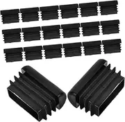 BIUDECO Furniture Leg Plugs 20pcs Tubing End Caps Chair Leg Caps Fence Post Covers Easy Installation