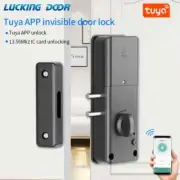 Bluetooth Tuya Control 13.56mhz IC Card Smart Invisible Lock Keyless Motor Lock
