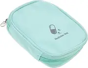 Portable Mini Medicine Storage Bag Compact First Aid Kit for Travel Organizer for Medication for Travel and Daily Use