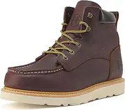 [HANDMEN] Work Boots for Men, 6" EH Lightweight Soft Toe Mens Work Boots, Non-Slip Anti-Fatigue Working Shoes with Durable Rubber EVA Outsole