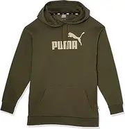 [PUMA] Women's Essential Elongated Logo Fleece Hoodie