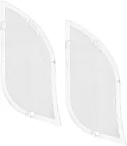 ELAYARD 1pair Range Hood Lamp Shade Transparent Cooker Hood Light Replacement Easy to Clean for Home Kitchens Restaurants Illumination for Cooking Ingredients