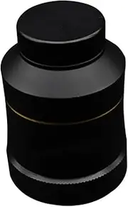 Perfk Camping Gas Lamp Gas Lantern Lighting Equipment Candlelight Gas Lamp Tent Lamp for Fishing Hiking Climbing Backpacking Picnic , Black Empty Tank