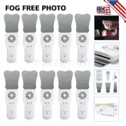 1-10X Dental Occlusal Mirror Fog Free LED Intra Oral Photo Mirror Reflector uk