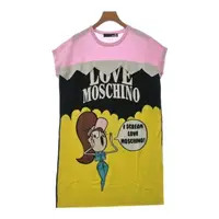 在飛比找蝦皮購物優惠-Moschino KEY PINK LOVE Rab洋裝 連