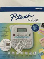 Brother P-Touch PT-N25BT Personal Connected Label Maker, Bluetooth, Free Desi...
