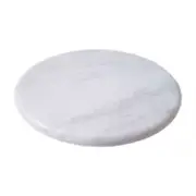 Anupam Kitchen Essential Rolling Pin Board Chakla made out of White Marble 23