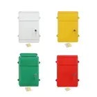 Wall Mounted Mailbox with Lock and Key House Locking Suggestion Box Postbox for