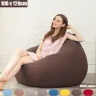Large Bean Bag Chairs for Adults Couch Sofa Cover Indoor Movie Lounger Game Seat