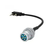 6Pin Plug to Kenwood Socket Adapter Cable for AN/PRC 148 152 152A Walkie-Talkie