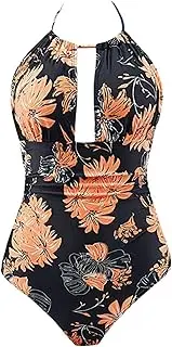 [Generic] Halter Swimsuits for Women, Backless Bathing Suits, Halter Backless, Elastic Bathing Suits for Swimming Pool, Water Party, Beach