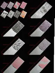 3DPlastic Embossing Folder Love Heart Fondant Template Cutting Scrapbooking DIY