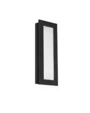 Modern Forms Frost 18" WS-W71918-BK 3500K LED Outdoor Wall Light in Black