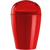 在飛比找PChome24h購物優惠-KOZIOL 搖擺蓋垃圾桶(紅M)