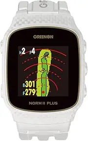 GreenOn Golf Watch Norm II Plus *Michibiki L1S Compatible Color LCD 1.28" Golf GPS