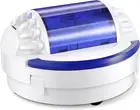 Dual Motors & Suction Ports Automatic Pool Vacuum Robot (Blue)