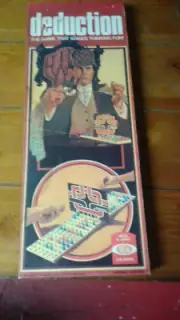 Vintage Board Game Sherlock Holmes " Deduction " by Ideal 1976 Never Played Comp