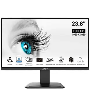 【MSI 微星】PRO MP2412 24型 FHD美型平面螢幕