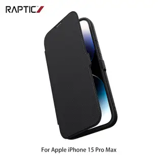 RAPTIC Apple iPhone 15/15 Plus/15 Pro/15 Pro Max Urban Folio 皮套iPhone 15 Plus