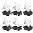 Paquete de 6 luces de techo empotrables LED ultrafinas de 4 pulgadas 5000K