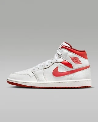 Nike Air Jordan 1 Mid SE FJ3458-160 Sneaker Men's White Lifestyle Shoes TF5815