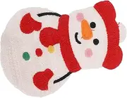 jojofuny Christmas Snowman Patches Winter Iron On Embroidery Appliques for Clothing Repair Backpacks Hats DIY Craft Projects Festive Holiday Decoration