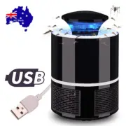 USB Mosquito Insect Killer Electric Lamp LED Light Fly Bug Zapper Trap Catcher