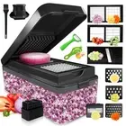 Vegetable Chopper, Onion Chopper Dicer, Mandoline Slicer, Food Chopper with C...