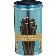 Corinthians Cookies And Cream Wafer Sticks Tub 350g