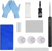 Car Windshield Crack Repair Kit | Glass Scratch Repair Kit | Long-Lasting Glass Filler, Windscreen Tool For Auto RV Use