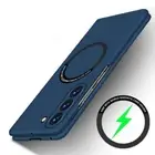 Slim Ring Cover Hard PC Matte fr Samsung Galaxy Z Fold 6 Magsafe Metal Thin Case