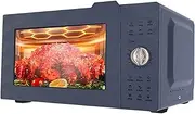 Microwave Home 20 Liters Large Capacity Turntable Light Wave Oven, 600 W 20 L Mechanical Microwave Oven Uniform Temperature Control Little Surprise