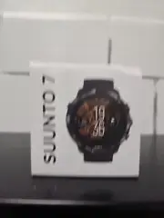 SUUNTO 7 GPS Sports Smart Watch - Black - Silicone Strap