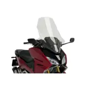 PUIG WINDSCREEN V-TECH LINE TOURING FOR HONDA FORZA 750 21-24 TRANSPARENT