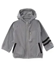 Chaser Raglan Zip-Up Hoodie 2 Grey