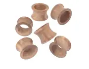 Napkin Rings Set of 12 Handmade Acacia Wood Dining Table Napkin Round Holder ...