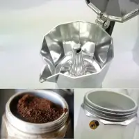 在飛比找蝦皮購物優惠-Coffee Maker Aluminum Mocha Es