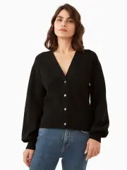 spade button cardigan