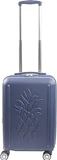 FUL Tommy Bahama 22.5 Inches Rolling Carry On, Hard-Sided Suitcases with Spinner Wheels, Navy, Navy, Tommy Bahama 22.5 Inches Rolling Carry On, Hard-Sided Suitcases with Spinner Wheels