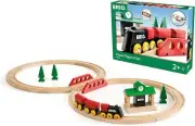 BRIO Classic Figure 8 Set - Train Track Playset for Ages 24 Months and Up