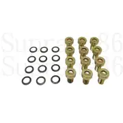 Head Bolt Screw kit M8x20 For 1965-1989 65-89 Porsche 911 912 930 Door Hinge (for: Porsche)