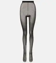 [Wardrobe.NYC] Wardrobe.NYC Polka-dot tights AU 14 black